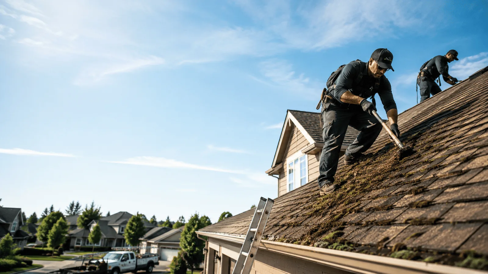 Roof Moss Removal in Durham, NC near me